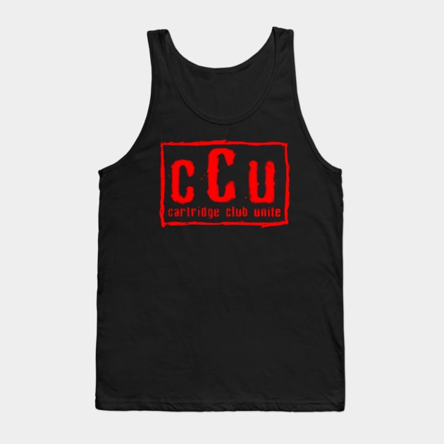 Cartridge Club Unite cCu Red Tank Top by dege13